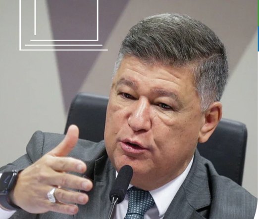 Carlos Viana presidindo sessão da CPMI do INSS